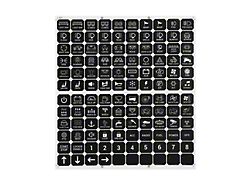 120 Universal Stickers for Switch Panels 