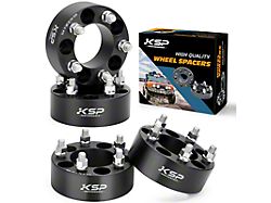 2-Inch Hubcentric Pro Billet Wheel Spacers; Black (82-11 Ranger)