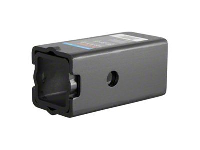 3 to 2-Inch Receiver Hitch Reducer Sleeve; Pair (Universal; Some Adaptation May Be Required)