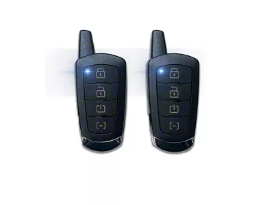 4-Button 2-Way Remotes and Antenna Upgrade; 3500-Foot Range (Universal; Some Adaptation May Be Required)