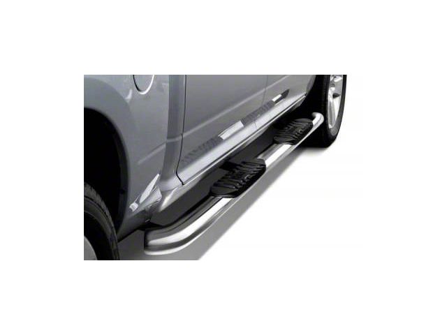 5-Inch Extreme Side Step Bars; Stainless Steel (19-24 Ranger SuperCrew)
