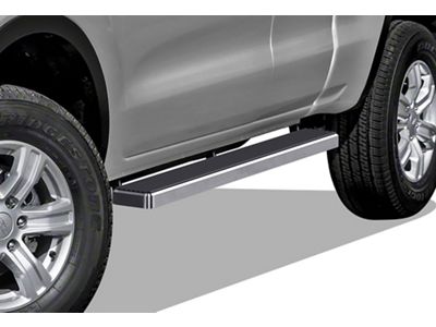 5-Inch iStep Running Boards; Hairline Silver (19-23 Ranger SuperCab)