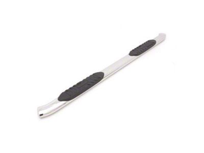 5-Inch Oval Curved Nerf Side Step Bars; Polished Stainless (19-25 Ranger SuperCrew)