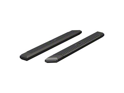 5.50-Inch AdvantEDGE Side Step Bars without Mounting Brackets; Carbide Black (19-24 Ranger SuperCrew)