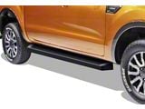 6-Inch iRunning Boards; Black (19-26 Ranger SuperCrew)