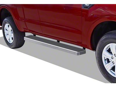 6-Inch iStep Running Boards; Hairline Silver (19-23 Ranger SuperCab)