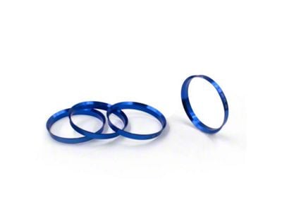 Metal Hub Rings; 73mm/66.90mm (Universal; Some Adaptation May Be Required)