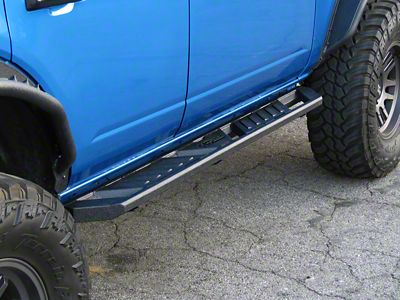 A-Style Running Boards; Black (19-23 Ranger SuperCrew)
