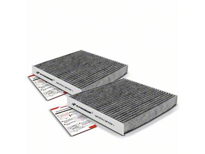Activated Carbon Cabin Air Filter; Set of Two (19-23 2.3L EcoBoost Ranger)