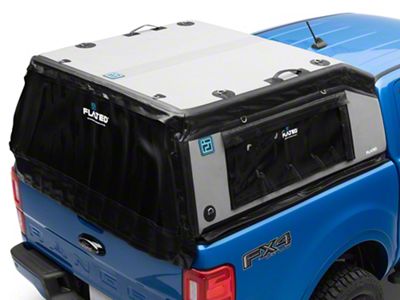 Air-Topper MR411 Mid-Rise Bed Cap; Mid-Short (19-25 Ranger w/ 5-Foot Bed)