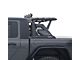 Armour II Roll Bar with 5.30-Inch Black Round Flood LED Lights and Basket; Black (19-24 Ranger)