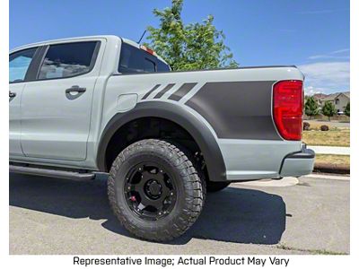 Bed Graphics; Carbon Fiber Black (19-23 Ranger)