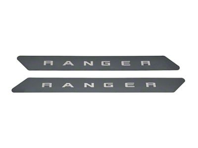 Putco Black Platinum Door Sills with RANGER Etching (19-23 Ranger SuperCab)