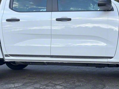 Body Side Molding Accent Trim; Stainless Steel (24-26 Ranger)