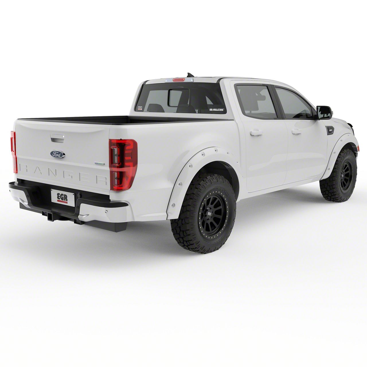 EGR Ranger BoltOn Style Fender Flares; Oxford White 793554YZ (1923