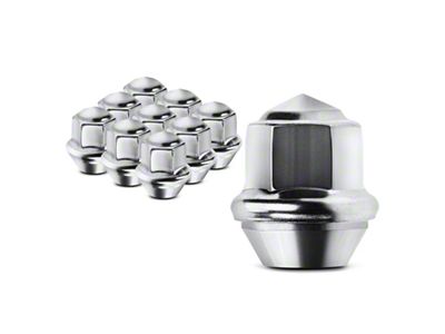 Chrome Lug Nuts; M12x1.5; Set of 10 (19-20 Ranger)