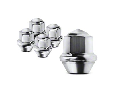 Chrome Lug Nuts; M12x1.5; Set of 5 (19-20 Ranger)