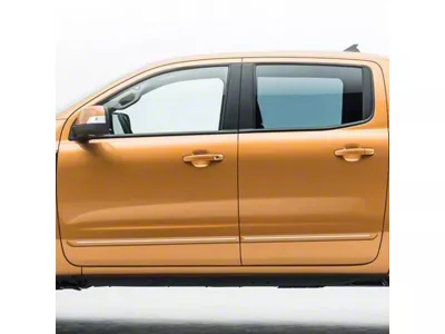 ChromeLine Body Side Molding; White Platinum Tricoat (19-25 Ranger SuperCrew)