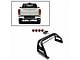 Classic Roll Bar with 7-Inch Red Round LED Lights; Black (19-24 Ranger w/ Tonneau Cover)