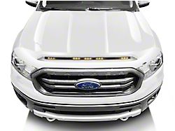 Aeroskin LightShield Color-Match Hood Protector; Oxford White (19-23 Ranger)