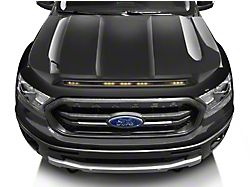 Aeroskin LightShield Color-Match Hood Protector; Shadow Black (19-23 Ranger)