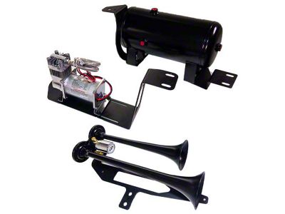 Direct Fit Onboard Air System and Model 120 Dual Train Horn (19-25 Ranger)