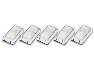 Dualie Style Tailgate Light Kit; Clear (Universal; Some Adaptation May Be Required)