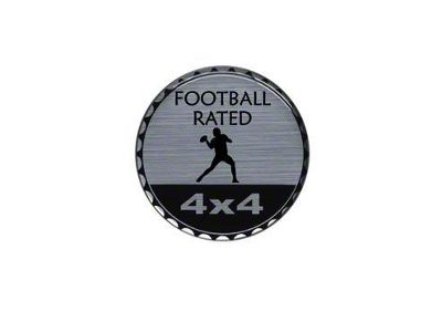 Football Rated Badge (Universal; Some Adaptation May Be Required)