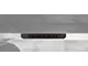 Front Door Sill Protection with Ranger Logo; Domed Carbon Fiber with Red Outline (19-23 Ranger)