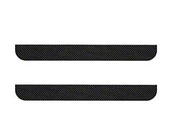 Front Door Sill Protection; Raw Carbon Fiber (19-23 Ranger)