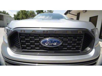 Front Grille Insert Letters; Caribou (19-23 Ranger)