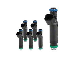 Fuel Injector Kit; Set of 6; Black (01-03 3.0L Ranger)