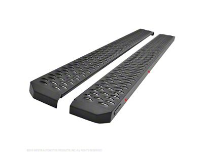 Westin Grate Steps Running Boards; Textured Black (19-23 Ranger SuperCab)