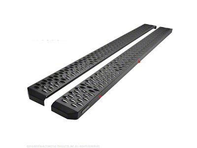 Westin Grate Steps Running Boards; Textured Black (19-24 Ranger SuperCrew)