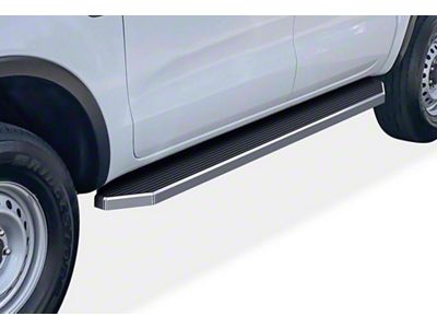 H-Style Running Boards; Polished (19-25 Ranger SuperCrew)