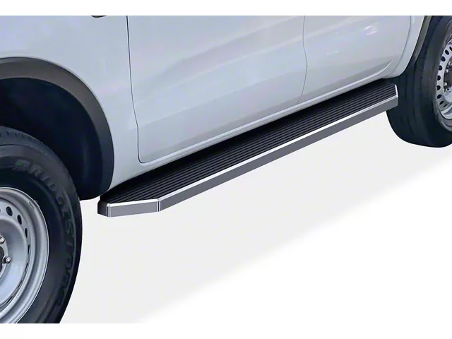 H-Style Running Boards; Polished (19-24 Ranger SuperCrew)