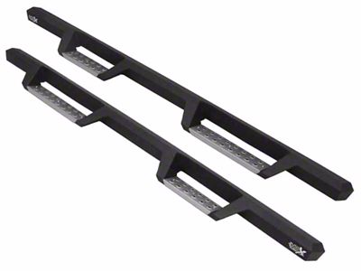 Westin HDX Stainless Drop Nerf Side Step Bars; Textured Black (19-24 Ranger SuperCrew)