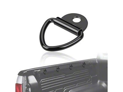 Heavy Duty V-Ring Tie Down Anchors; 10-Pack (Universal; Some Adaptation May Be Required)