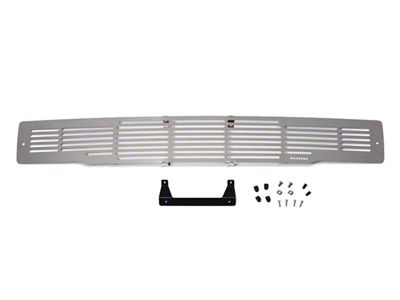 Putco Hex Style Lower Bumper Grille Insert; Polished (19-23 Ranger w/o Adaptive Cruise Control)