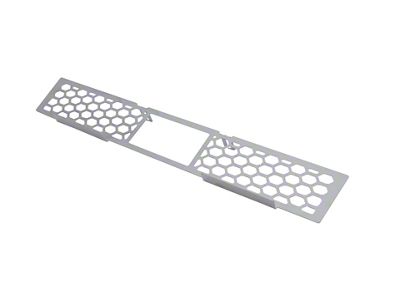 Putco Hex Style Lower Bumper Grille Insert; Polished (19-23 Ranger w/ Adaptive Cruise Control)