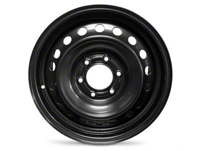 Hole Replica Steel Black 6-Lug Wheel; 17x7.5; 55mm Offset (19-23 Ranger)