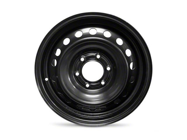 Hole Replica Steel Black 6-Lug Wheel; 17x7.5; 55mm Offset (19-23 Ranger)