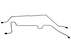 Housing Brake Lines; 3/16-Inch; OE Steel (1991 2WD Ranger Regular Cab w/ 6-Foot Bed)