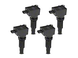 Ignition Coils; Set of Four; Black (19-23 Ranger)
