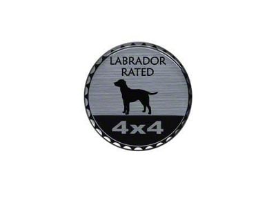 Labrador Rated Badge (Universal; Some Adaptation May Be Required)