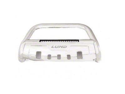 Bull Bar with LED Light Bar; Stainless Steel (19-25 Ranger, Excluding Raptor)