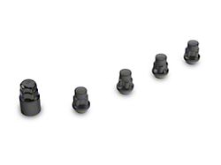 Locks with Key for Black Acorn Lug Nuts; 12mm x 1.5 (19-23 Ranger)
