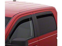 Low Profile Ventvisor Window Deflectors; Front and Rear; Dark Smoke (19-23 Ranger SuperCab)