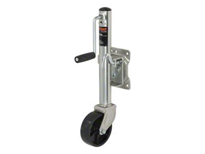 Marine Trailer Jack with 6-Inch Wheel; 1,200 lb.