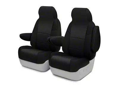ModaCustom Wetsuit Front Seat Covers; Black (19-23 Ranger)